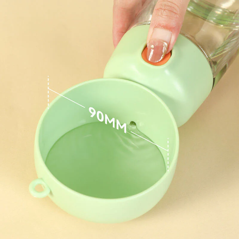 2 in 1 Portable Outdoor Dog Water Bottle - Image 5