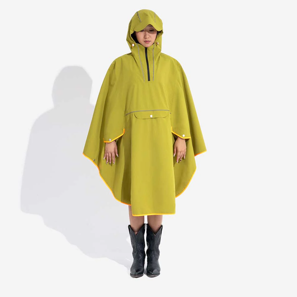 Adjustable Reflective Waterproof with Pocket Dog Human Matching Raincoat-Stay Dry - Image 9