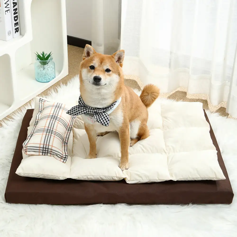 All In One Multi-Functional Water-Repellent Comfort Dog Bed With Pillow - Image 13