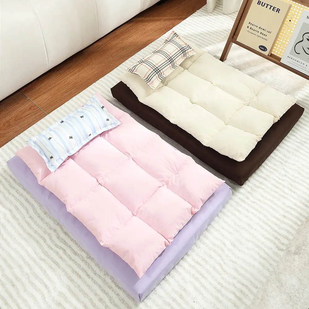 All In One Multi-Functional Water-Repellent Comfort Dog Bed With Pillow - Image 3