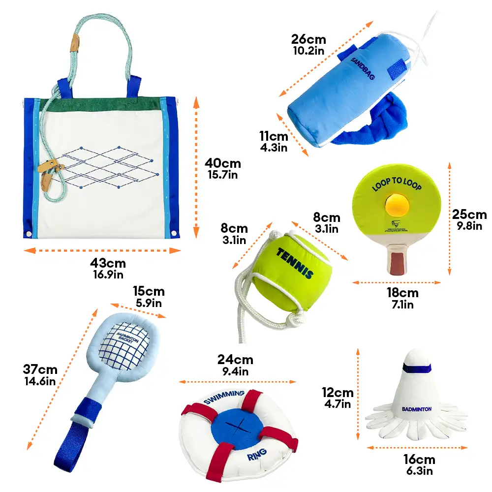 Beach Fun Series Ball Educational Interactive Dog Toys - Image 9