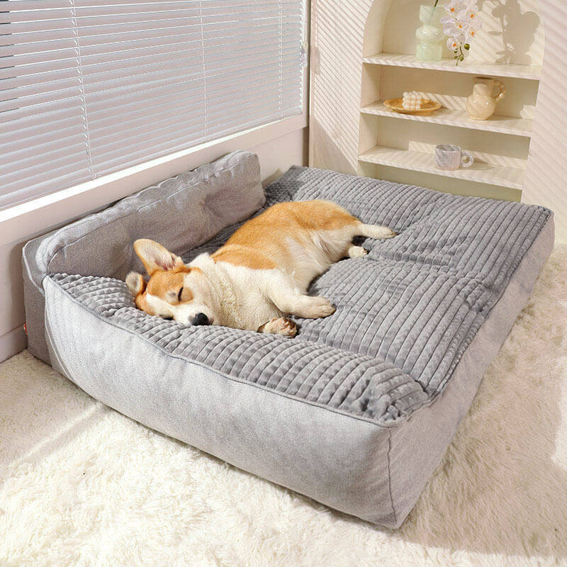 Bed Cover - All Seasons Thickened Large Washable Cat & Dog Pillow Bed - Image 3