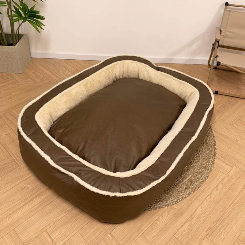 Bed Cover - Large Warm Deep Sleeping Bed Dog Bed - Image 8
