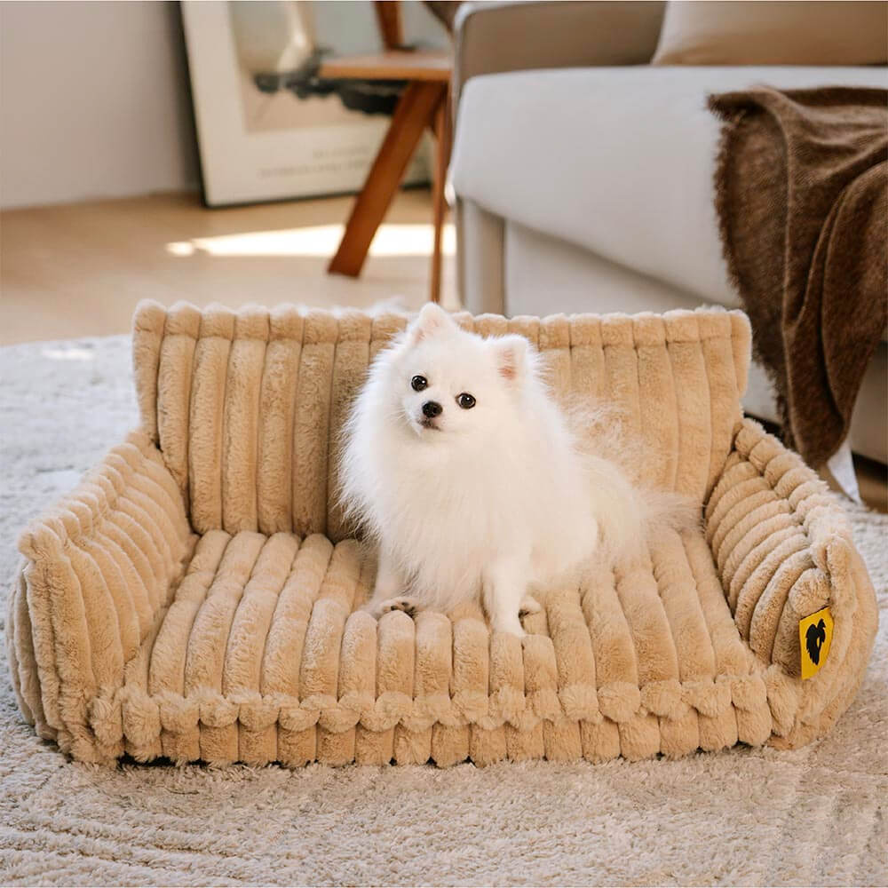 Bed Cover - Large Washable Fluffy Orthopaedic Soft Dog Pillow Dog Sofa Bed - Image 16