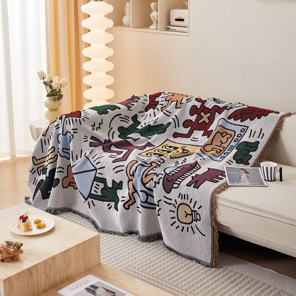 Bohemian Pattern Furniture Protection Sofa Decor Wear-Resistant Couch Cover - Image 10