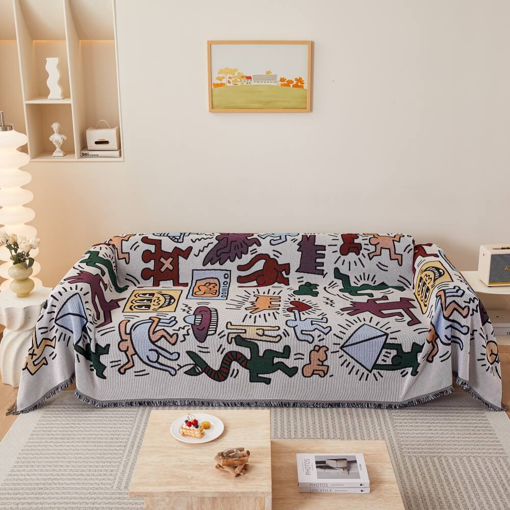 Bohemian Pattern Furniture Protection Sofa Decor Wear-Resistant Couch Cover - Image 5
