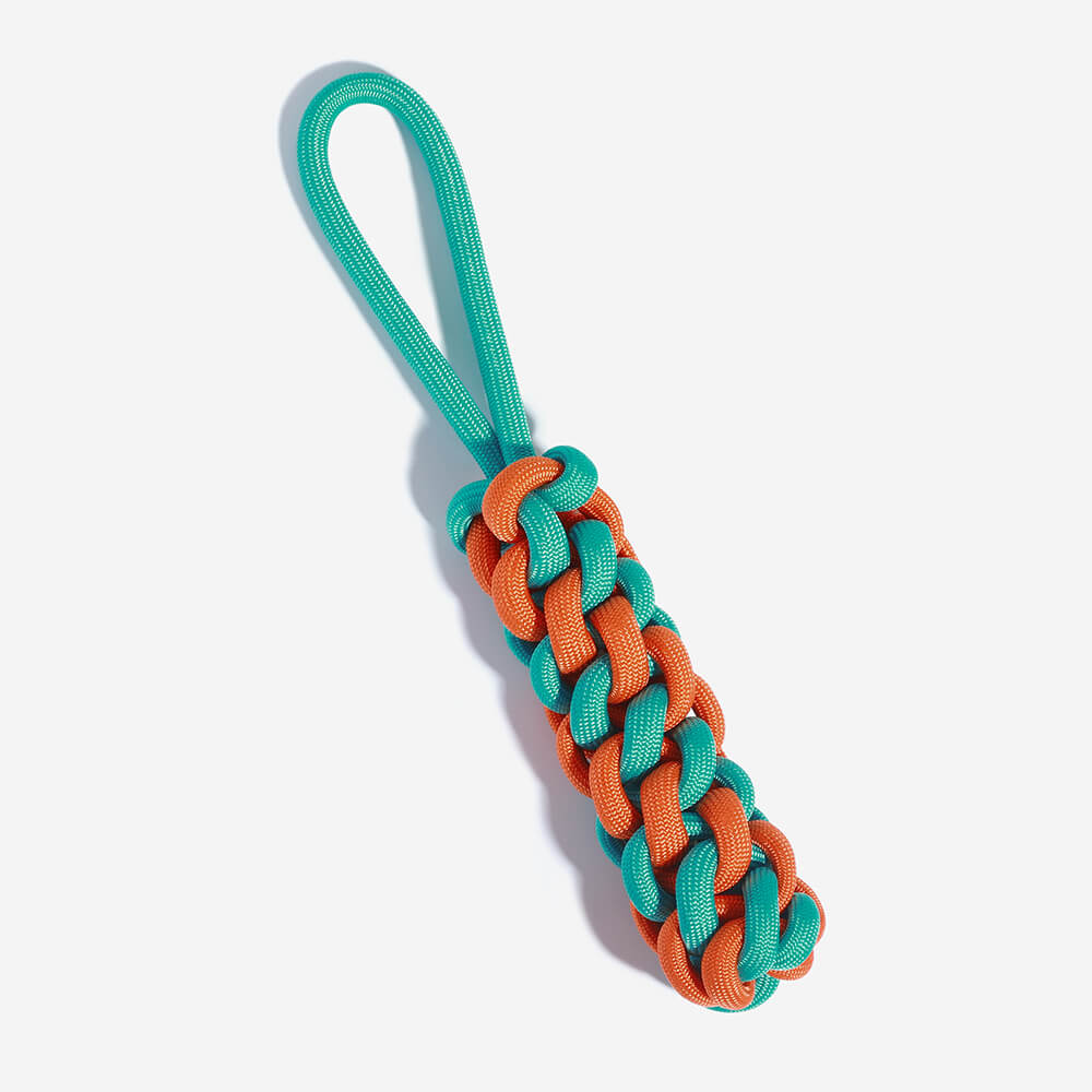 Braided Rope Stick Tug Dog Toy - Colour Clash - Image 10