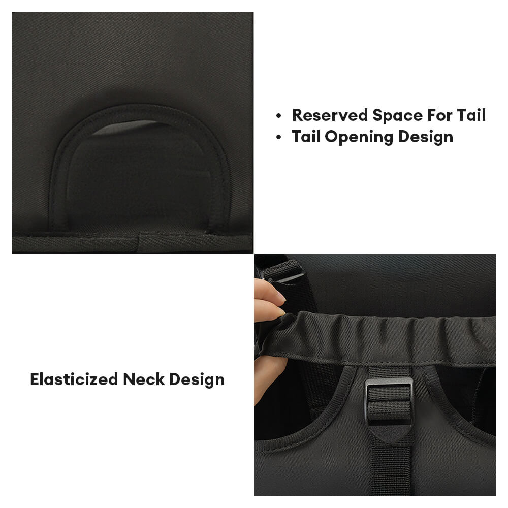 Breathable and Adjustable Portable Front-Hugging Backpack Dog Travel Bag - Image 3