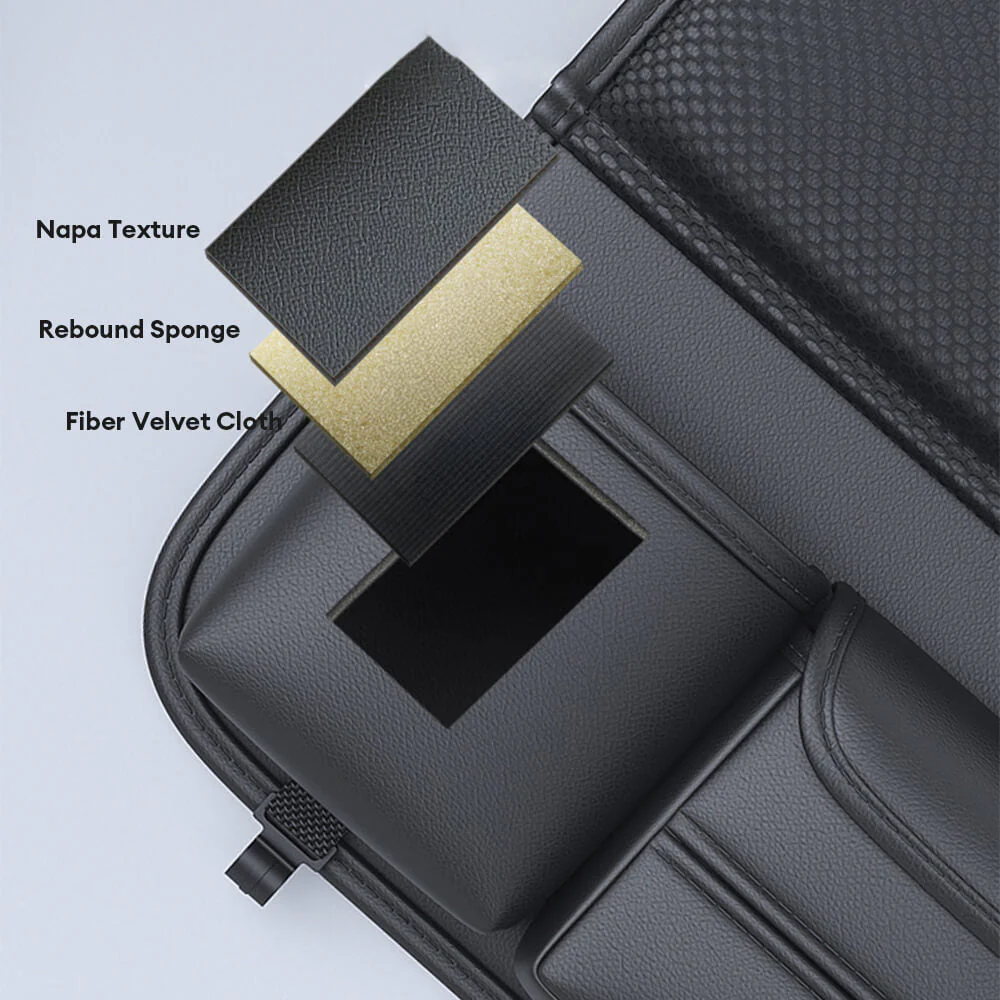 Car Backseat Foldable Organizer with Tray Table - Image 6