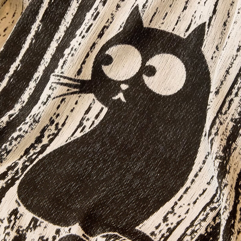 Cartoon Paw Print Chenille Anti-Scratch Throw Couch Cover - Image 6