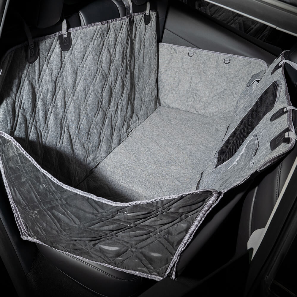 Cationic Fabric Oxford Fabric Waterproof Scratch Resistant Dog Car Seat Cover - Image 11