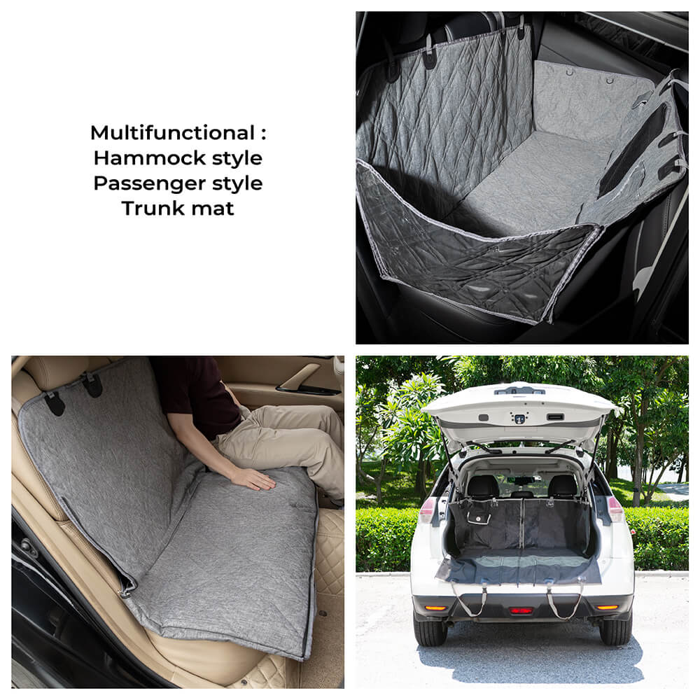 Cationic Fabric Oxford Fabric Waterproof Scratch Resistant Dog Car Seat Cover - Image 6