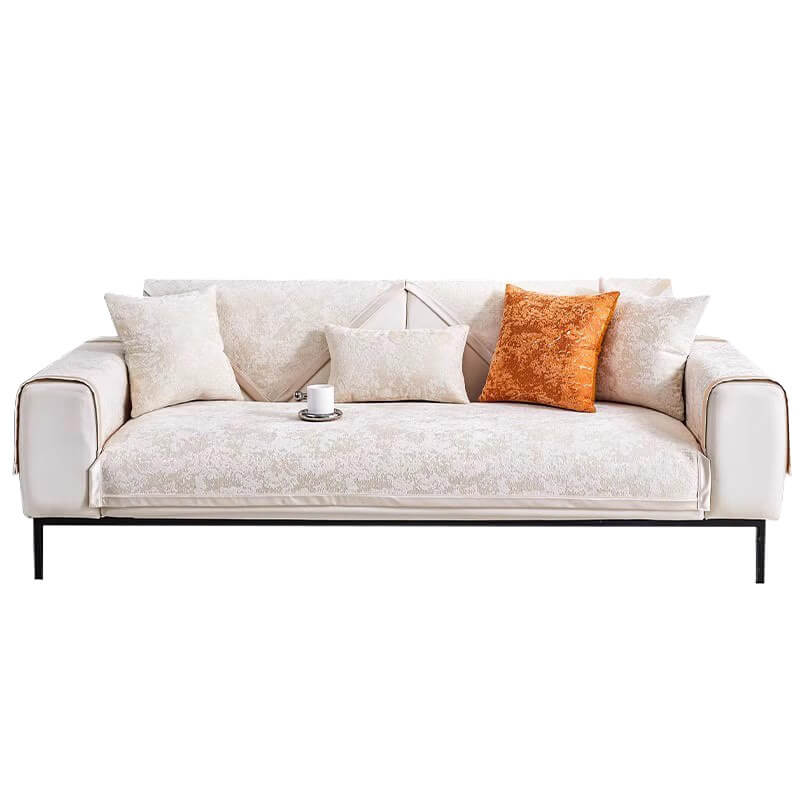 Chenille Wear-Resistant Anti-Scratch Sofa Anti-Slip Protection Couch Cover - Image 19