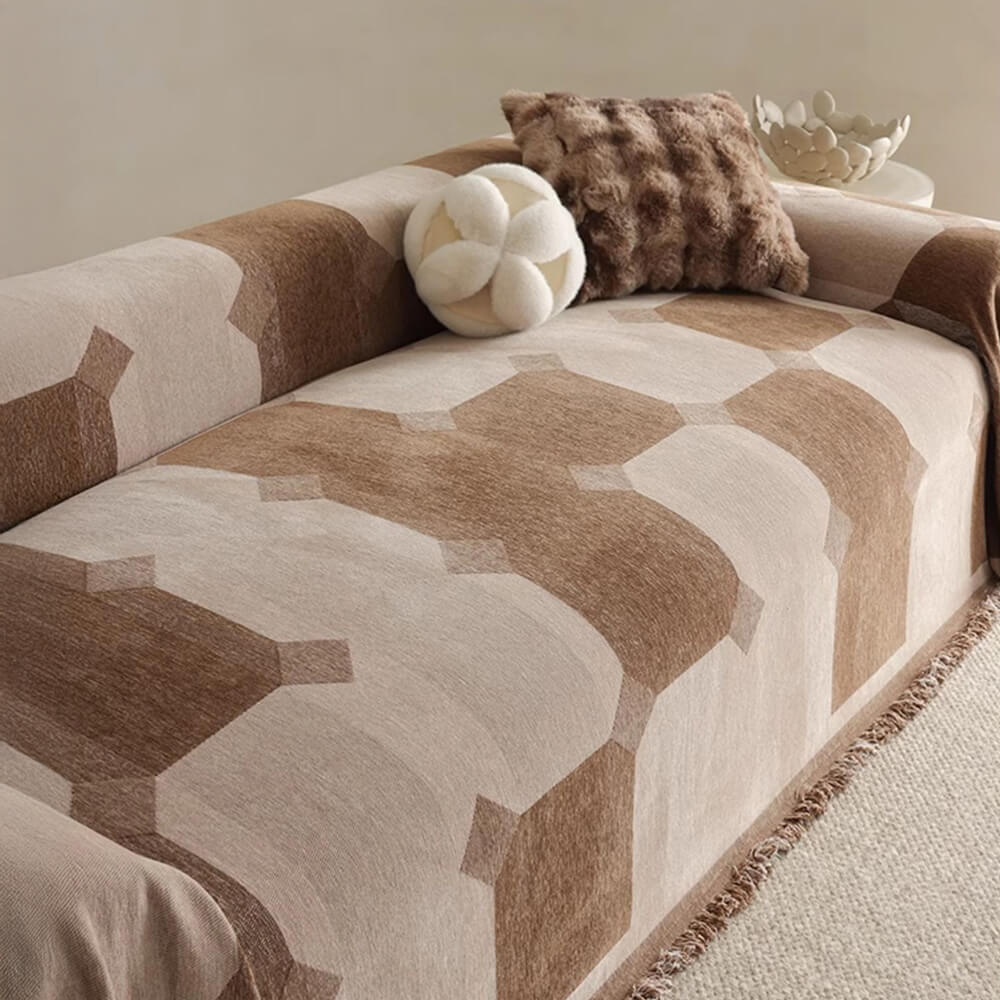 Chenille Wear-Resistant Sofa Protection Full Coverage Throw Couch Cover - Image 4