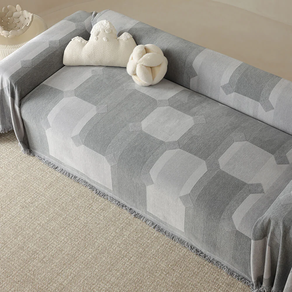Chenille Wear-Resistant Sofa Protection Full Coverage Throw Couch Cover - Image 9