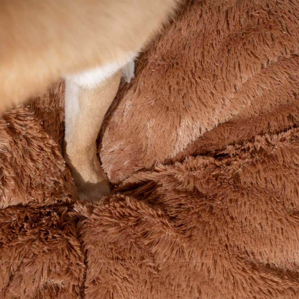 Classic Argyle Washable Bolster Donut Cat Bed - Cosy Haven - Image 6