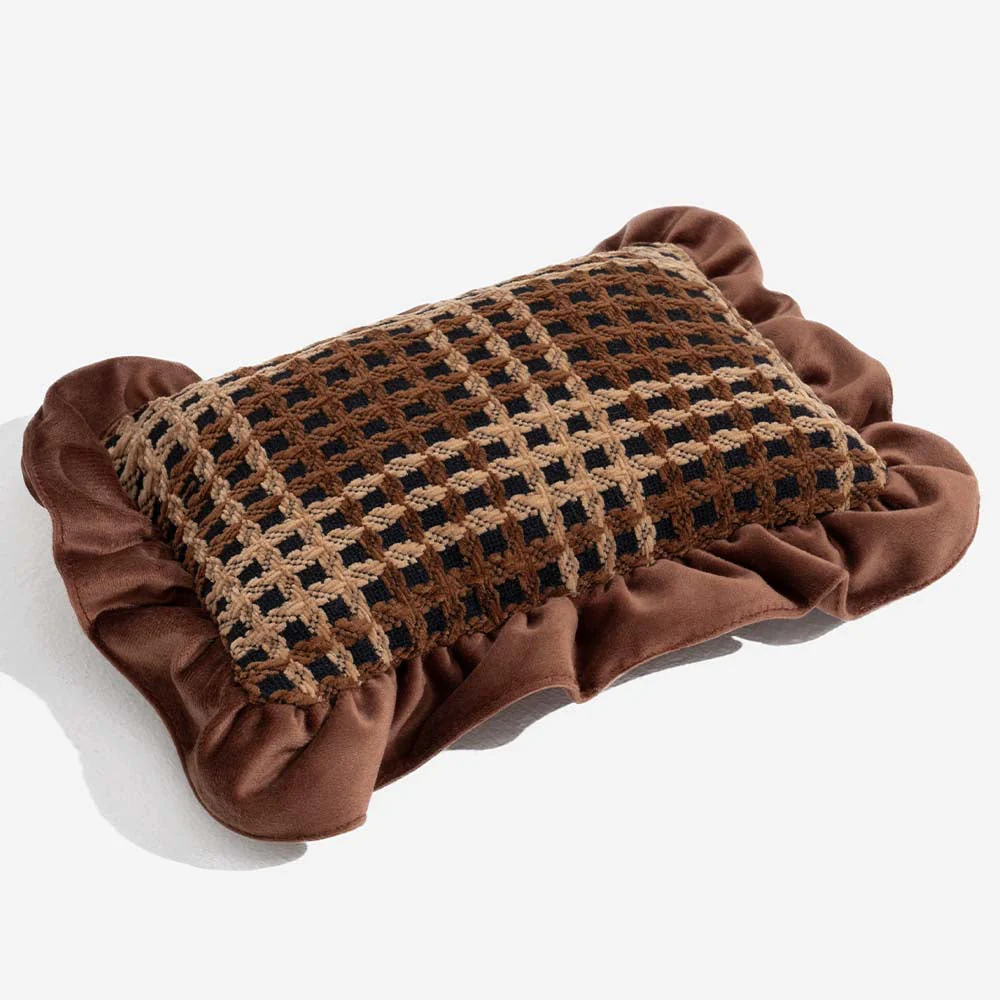 Classic Luxury Floral Washable Cosy Bolster Dog Pillow Bed- Bliss Napper - Image 16