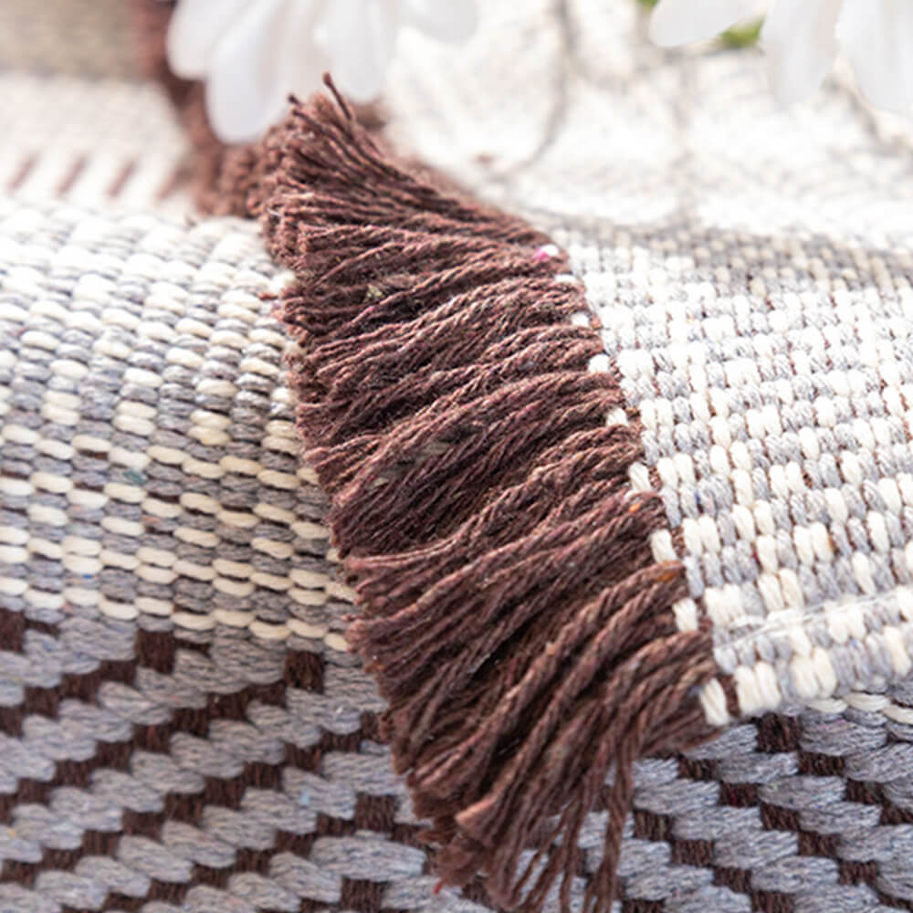 Classic Natural Cotton Linen Breathable Couch Cover - Image 3