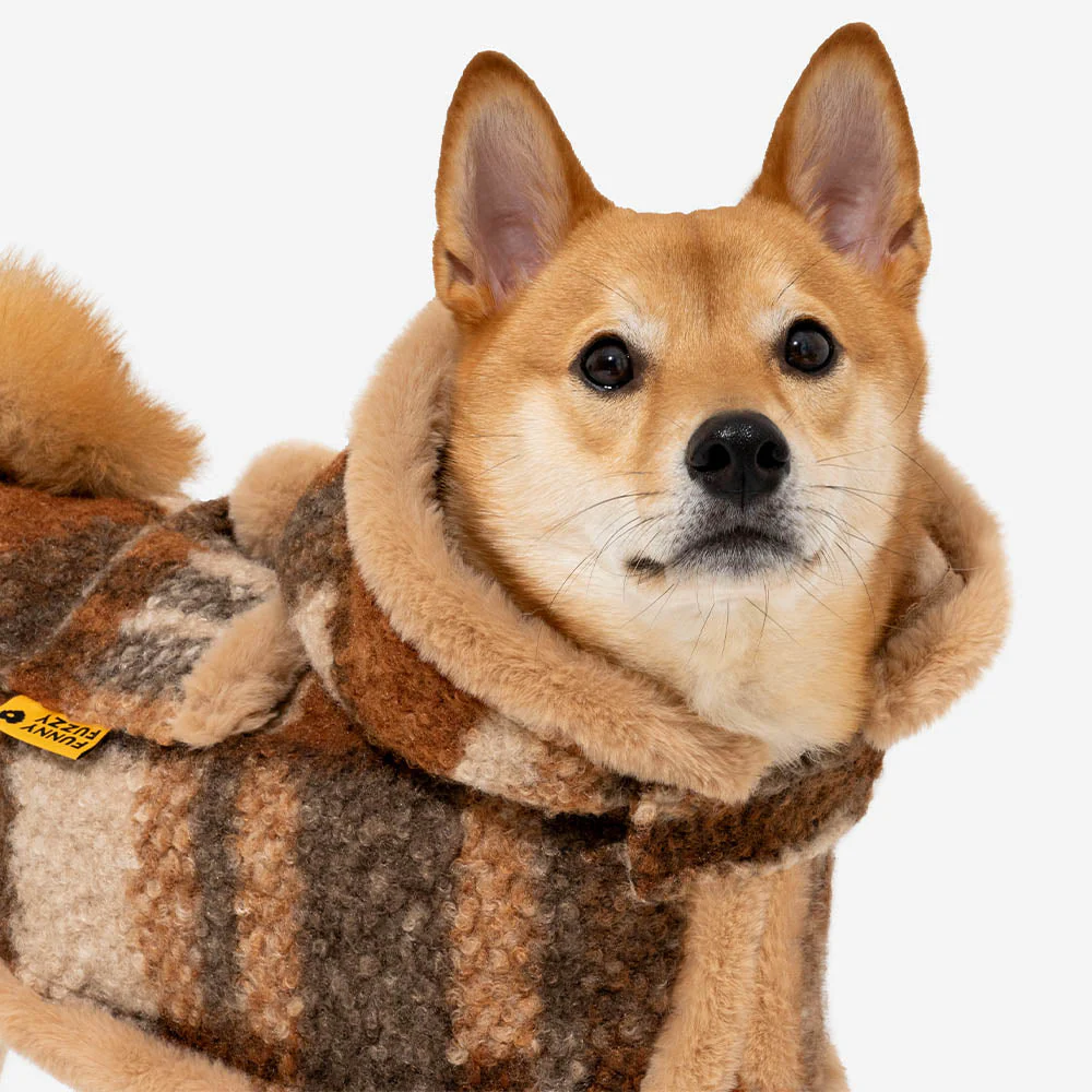 Classic Plaid Warmth Human & Dog Poncho - Festive Companions - Image 26