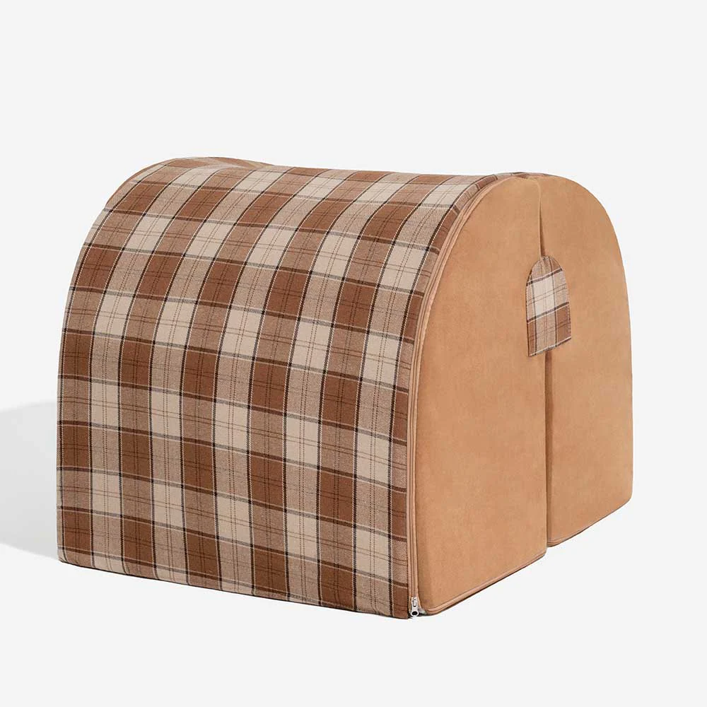 Classical Plaid House Orthopaedic Dog Bed - Warm Retreat - Image 16