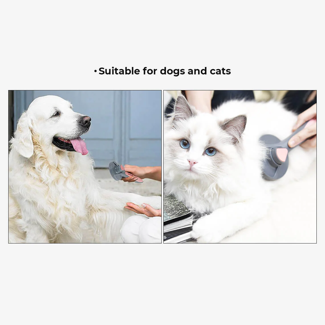 Click Click Easy To Clean Pet Comb & Brush - Image 3