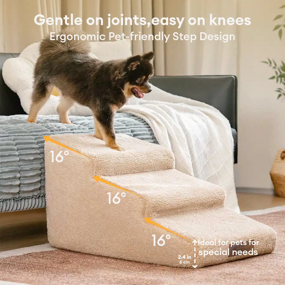 Climbing Aid for Bed and Couch Access Joint Protection Soft Dog Ramp Stairs - Image 3