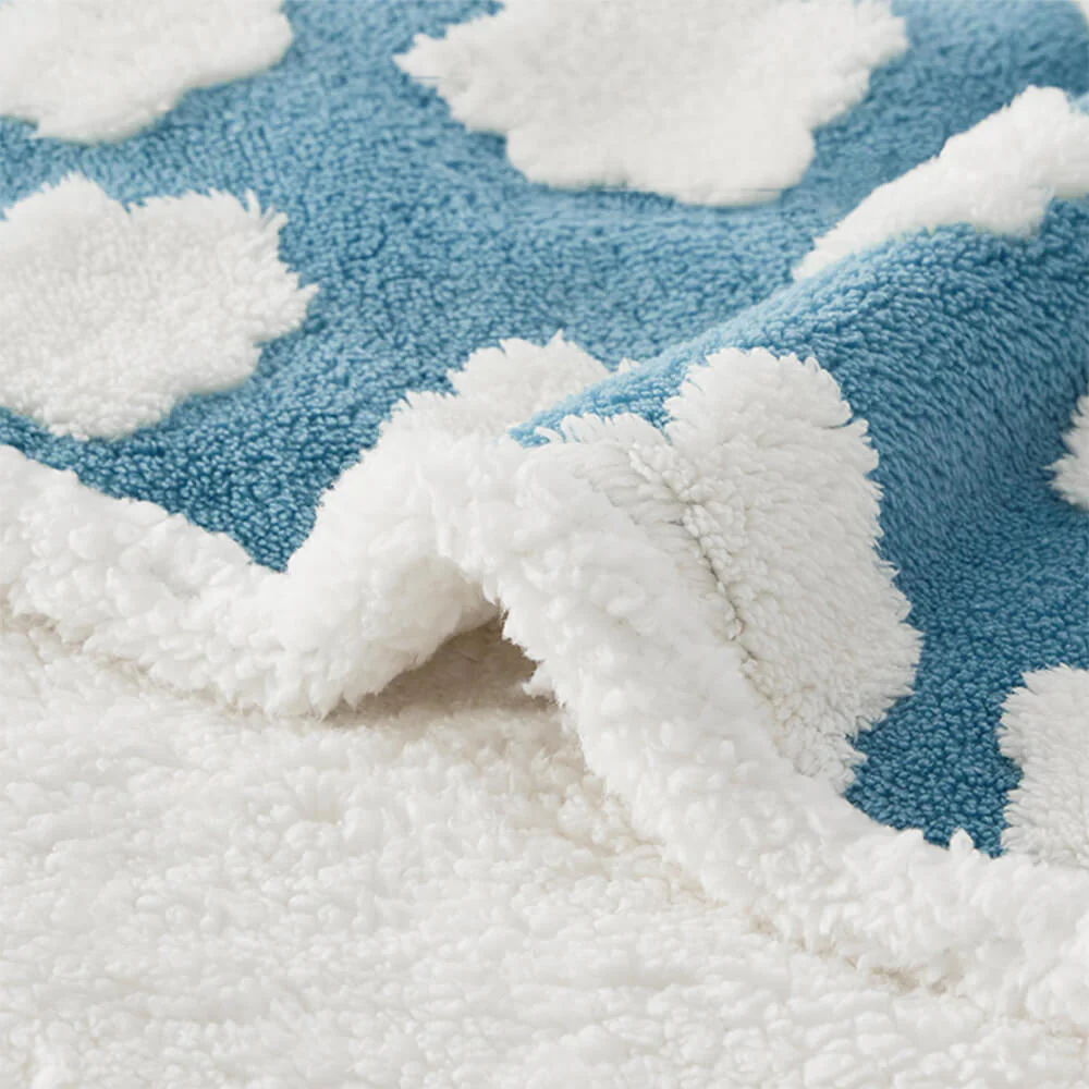 Cloud Flocked Waterproof Multi-Functional Sherpa Dog Blanket - Image 8