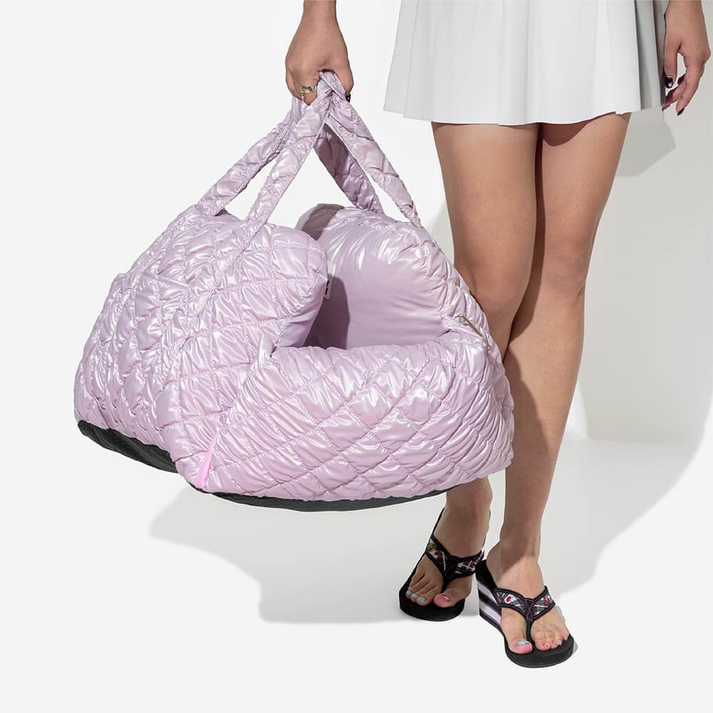 Cloud Luxury Quilted Dog Car Seat Booster Bed - Image 18