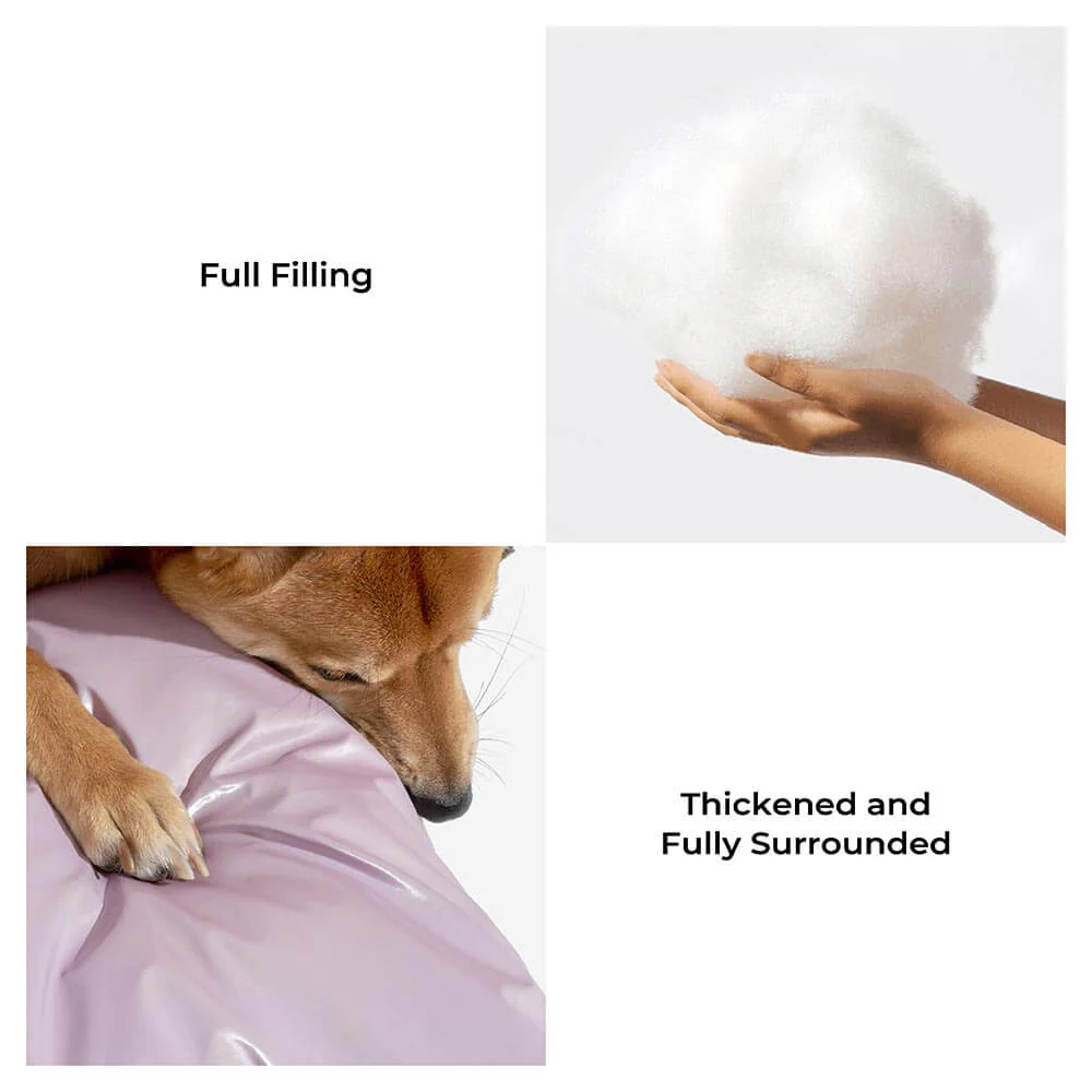 Cloud Luxury Quilted Dog Car Seat Booster Bed - Image 4