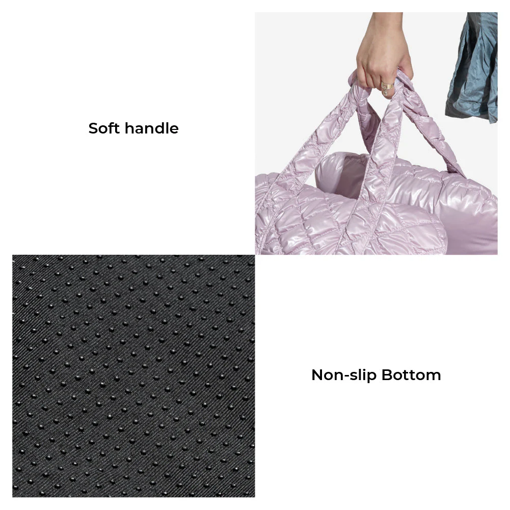Cloud Luxury Quilted Dog Car Seat Booster Bed - Image 7