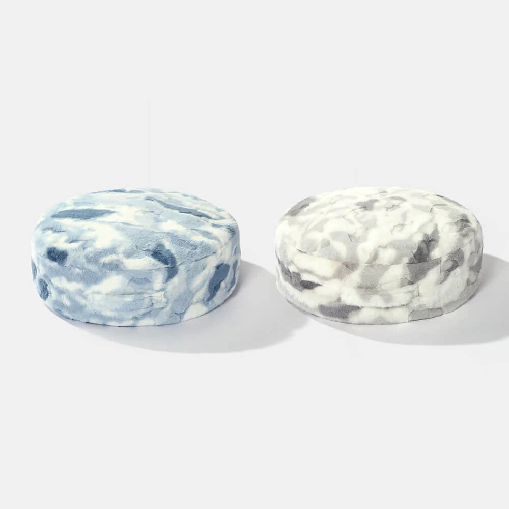 Cloudy Fluffy Calming Donuts Round Dog Beds - Image 15