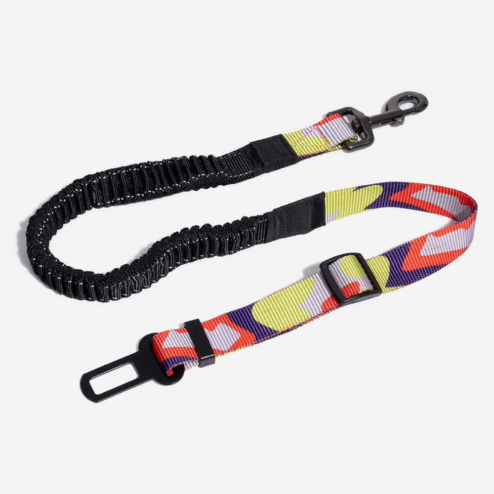 Colourful Buffer Adjustable Cool Dog Accessories Car Seat Belt - Image 8