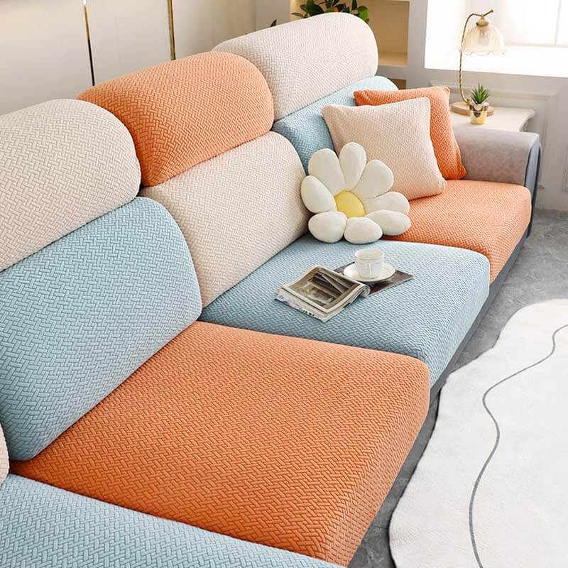 Colourful Fleece Couch Cover Furniture Protector Couch Cover - Image 6