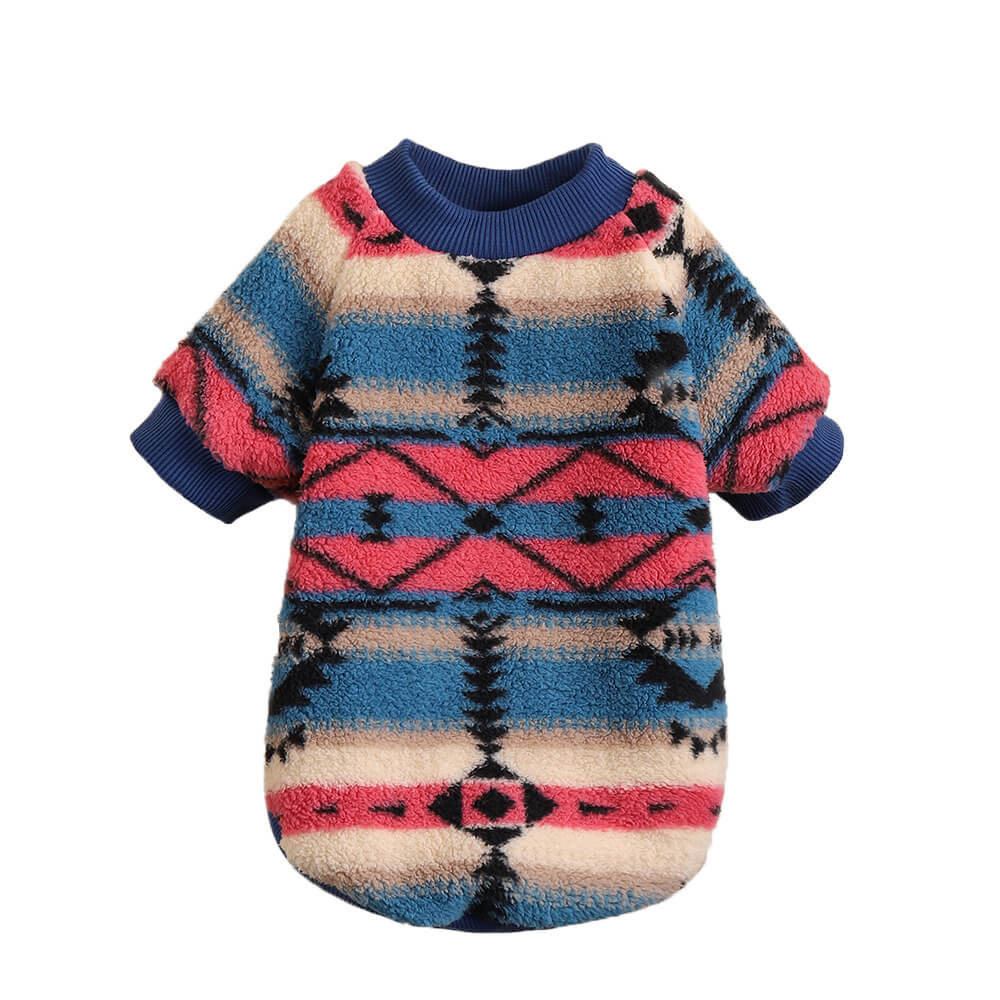 Colourful Striped Dog Sweater - Cosy & Fashionable Winter Wear - Image 5