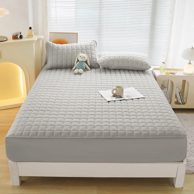 Comfort Encased Waterproof Fitted Sheet Mattress Cover - Image 13