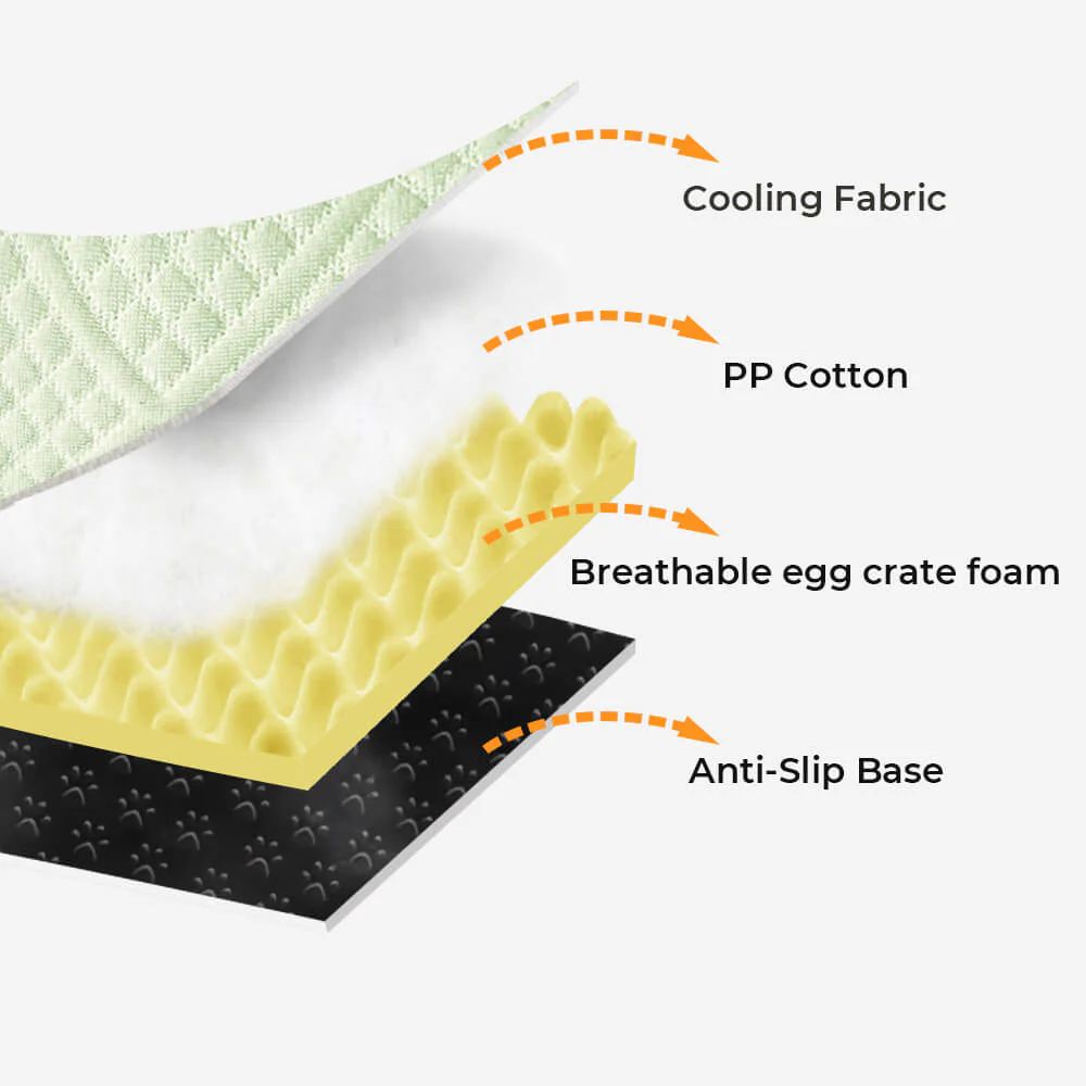 Cooling Orthopaedic Washable Large Dog Sofa Bed - Image 3