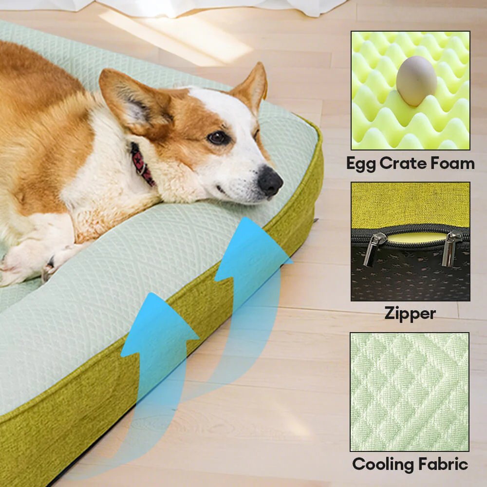 Cooling Orthopaedic Washable Large Dog Sofa Bed - Image 6