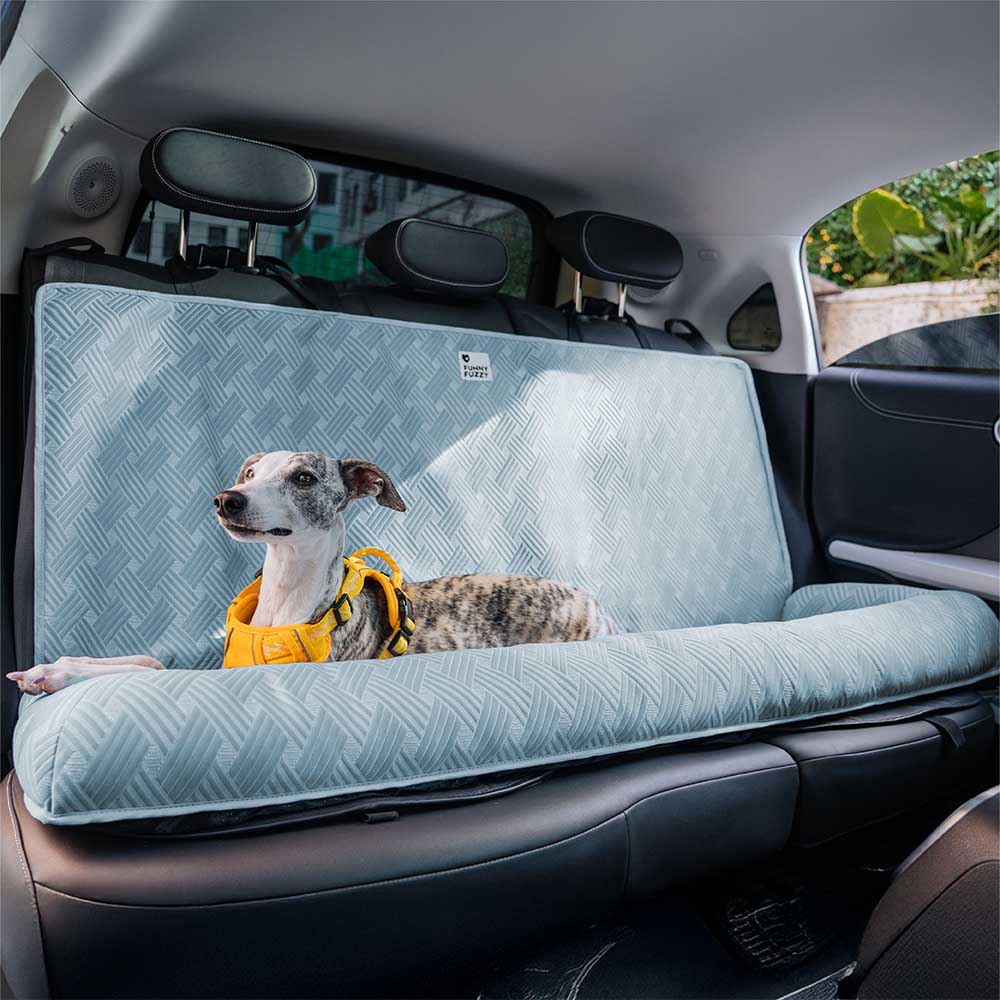 Cooling Travel Bolster Safety Back Seat Large Dog Car Seat Bed - Chill Rover - Image 14
