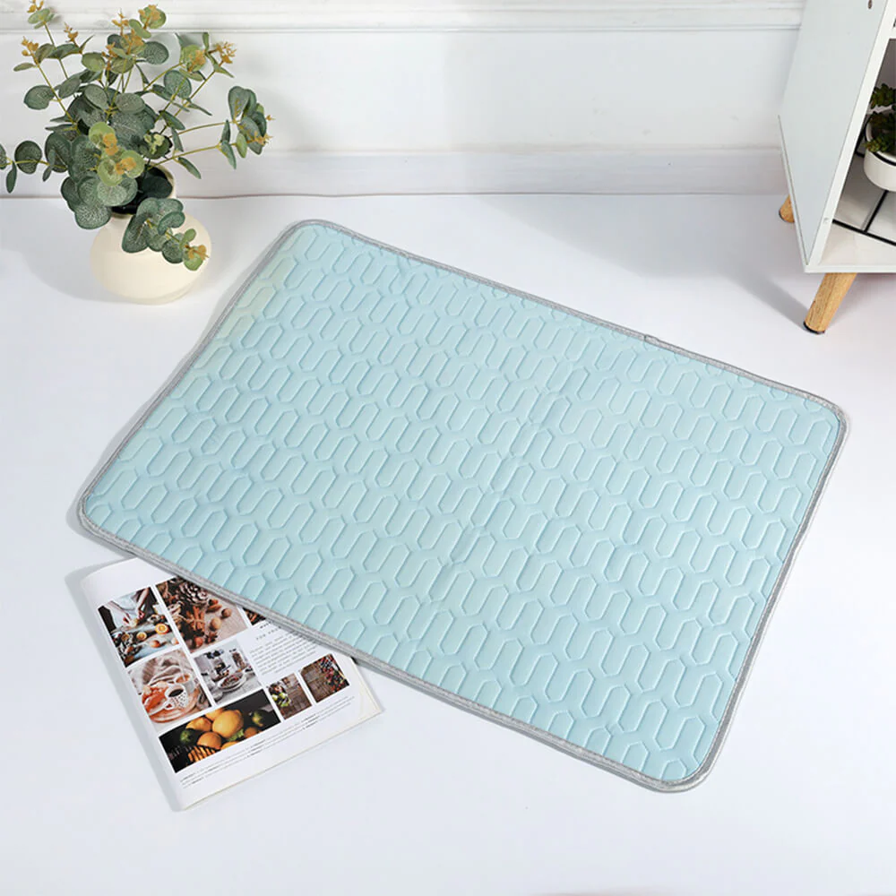Cooling Washable Non-Slip Breathable Ice Silk Dog & Cat Mat - Image 14