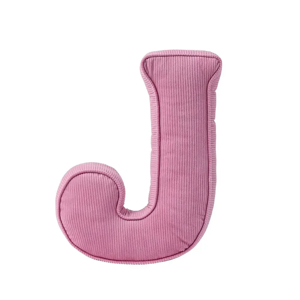 Corduroy Soft Hugging Letter Sofa Pillow - Image 15