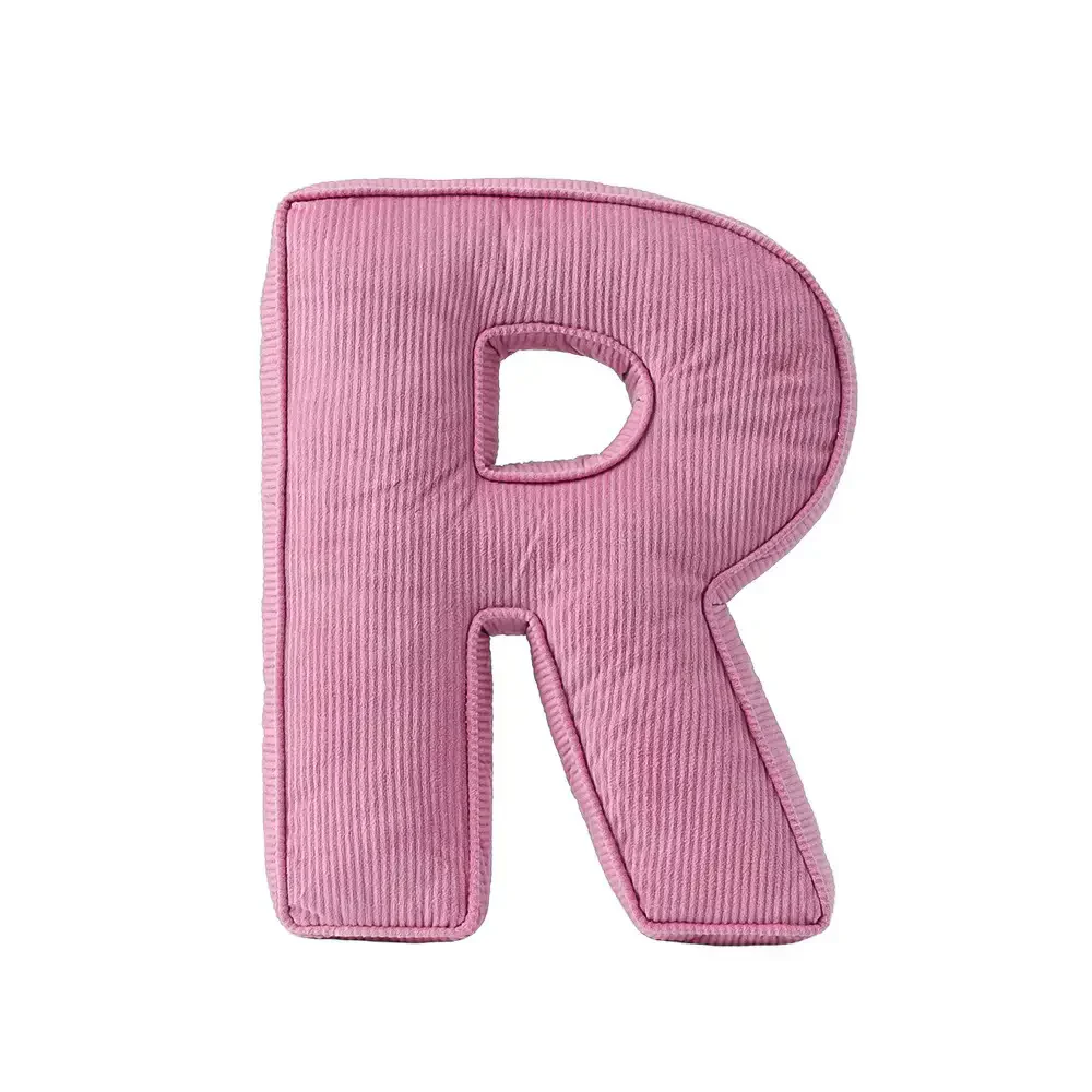 Corduroy Soft Hugging Letter Sofa Pillow - Image 23