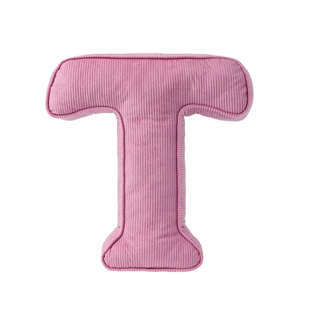 Corduroy Soft Hugging Letter Sofa Pillow - Image 25