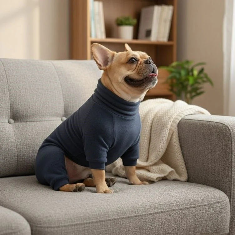 Cosy Fleece Dog Pyjamas - Perfect Sleepwear for Large Dogs - Image 11