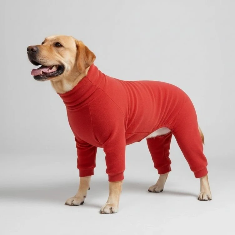 Cosy Fleece Dog Pyjamas - Perfect Sleepwear for Large Dogs - Image 16