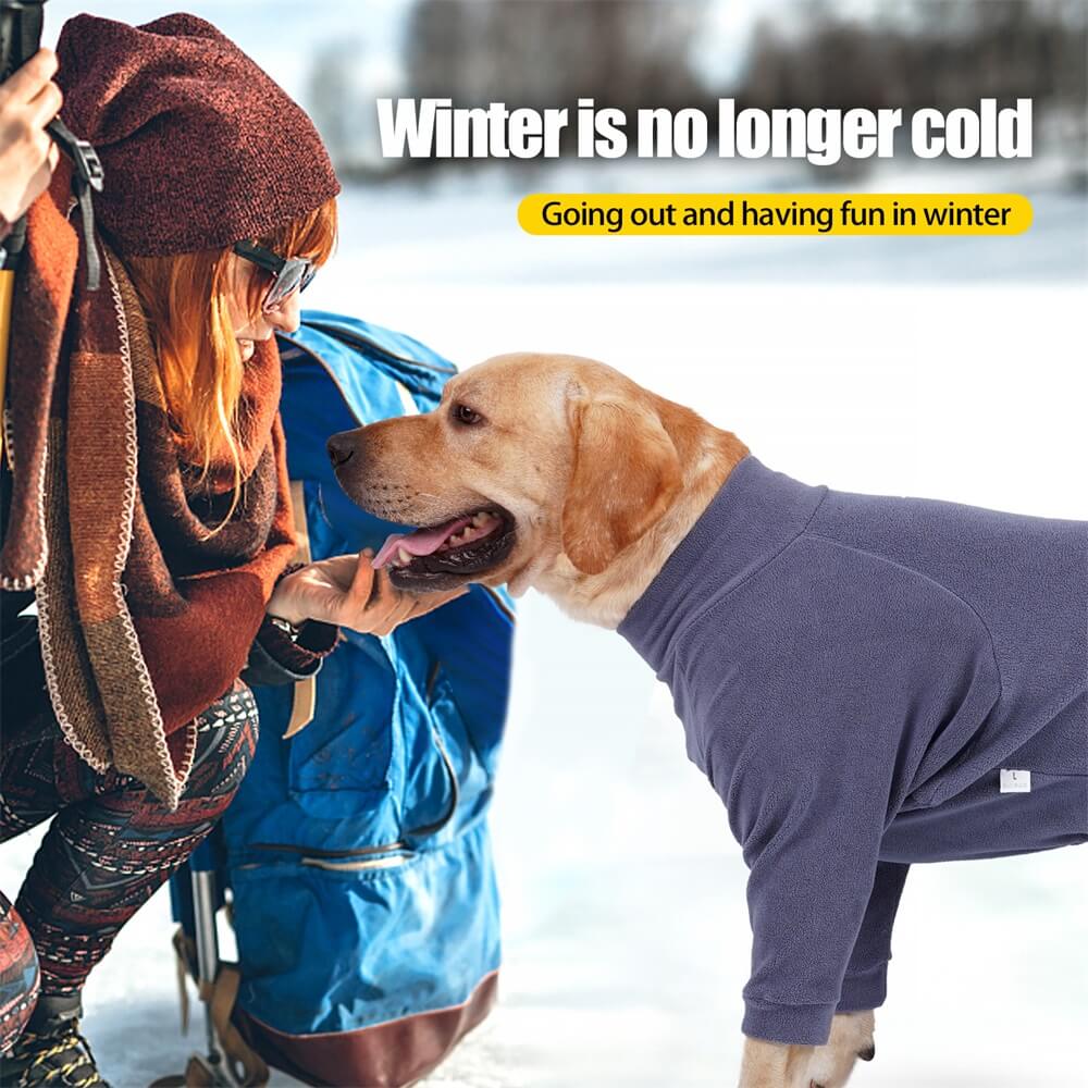 Cosy Fleece Dog Pyjamas - Perfect Sleepwear for Large Dogs - Image 9