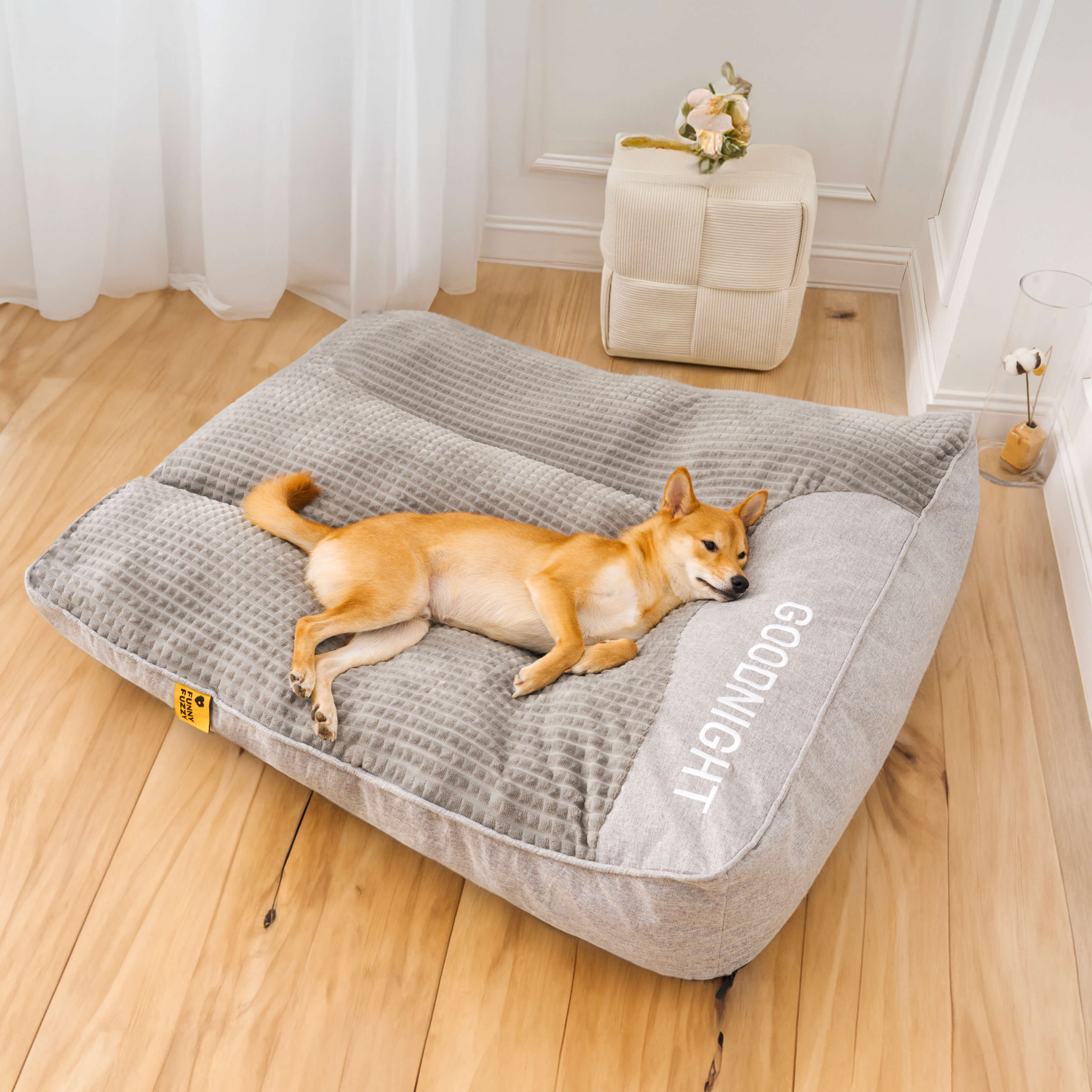 Customized Large Thick Scratch-resistant Spine Protection Dog Cushion Bed - Image 13
