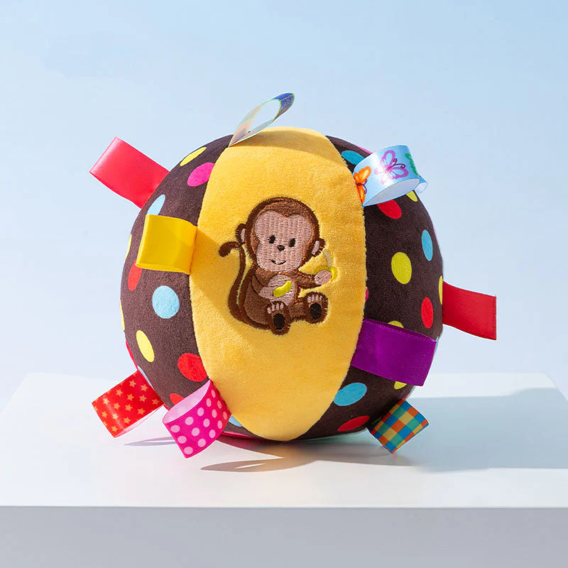 Cute Embroidered Squeaky Ball Interactive Dog Toys - Image 10