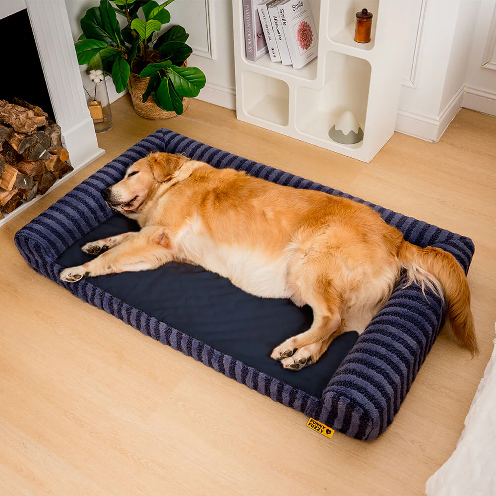 Deluxe Fluffy Full Support Anxiety Relieving Large Dog Bed - Image 15
