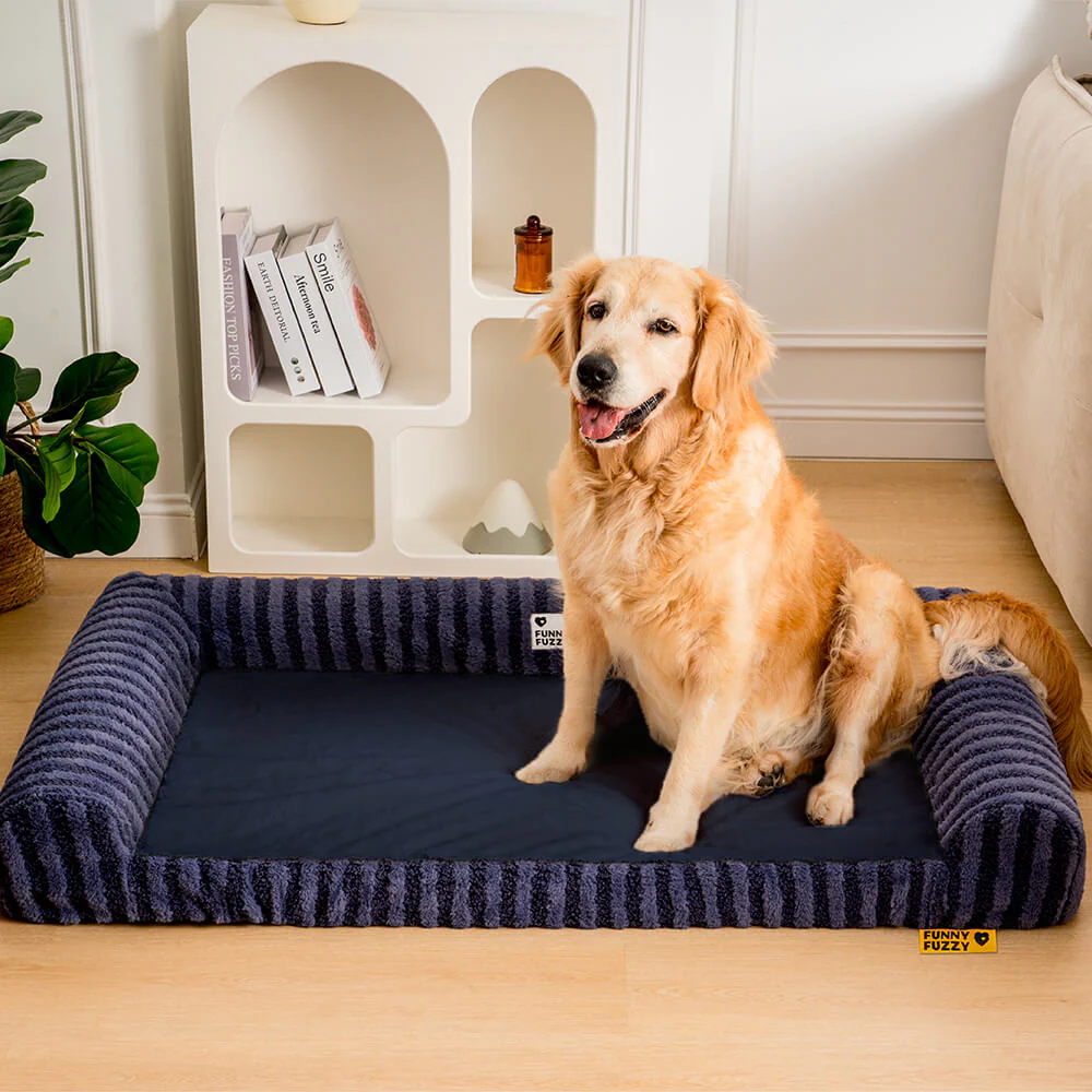 Deluxe Fluffy Full Support Anxiety Relieving Large Dog Bed - Image 16