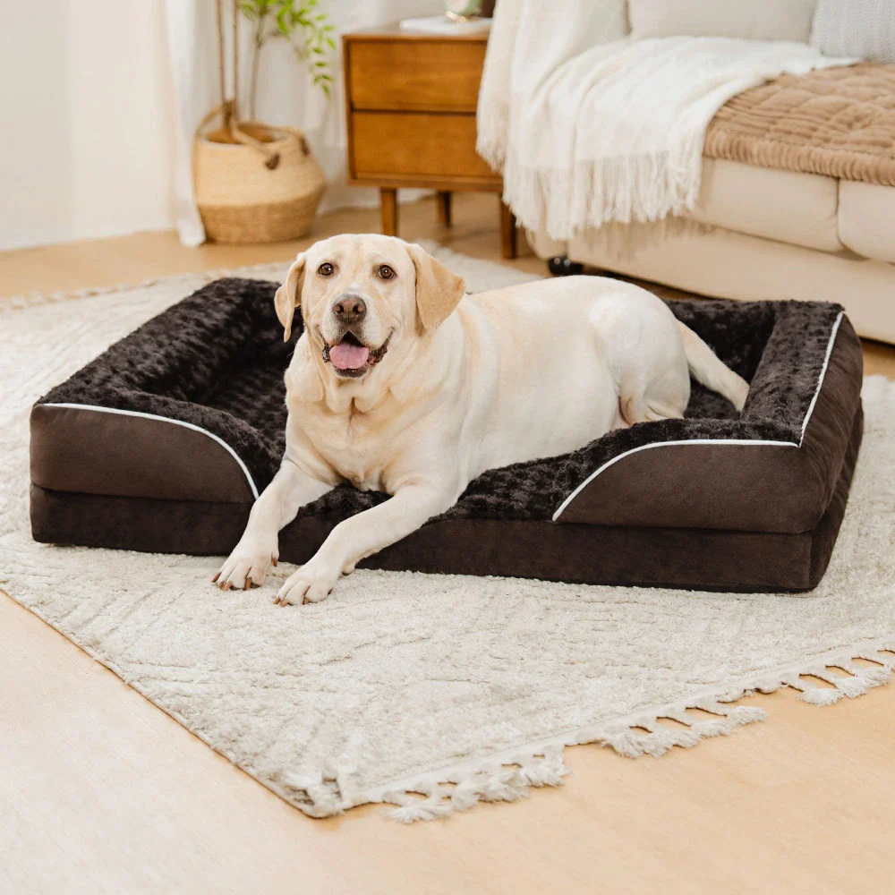 Detachable Water-Repellent Full Surround Support Orthopedic Dog Bed - Image 12